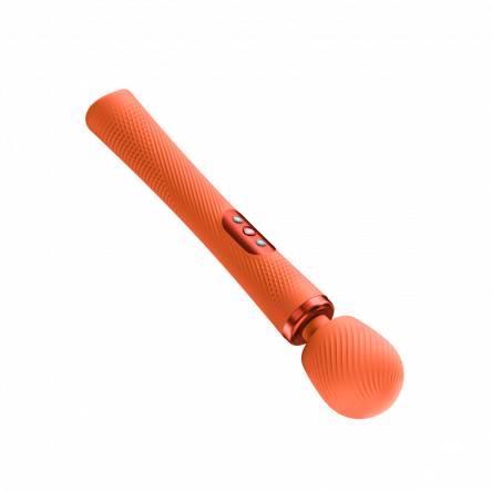 Fun Factory – Vim – Wand Vibrator – Orange FF – Rechargeable Battery